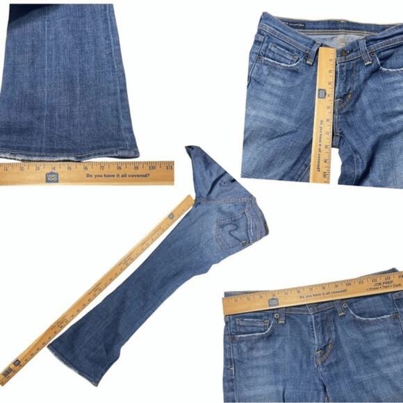 Citizens of Humanity Ingrid Jeans Women's Size 25 Flared Blue stretch low rise - Picture 7 of 7